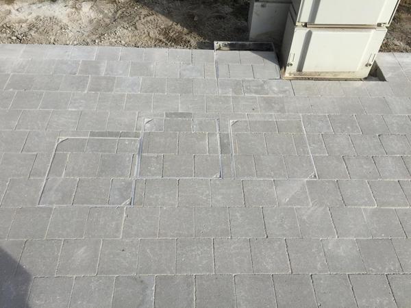 rico verhoestraete aannemer oprit terrassen aalter betonklinkers