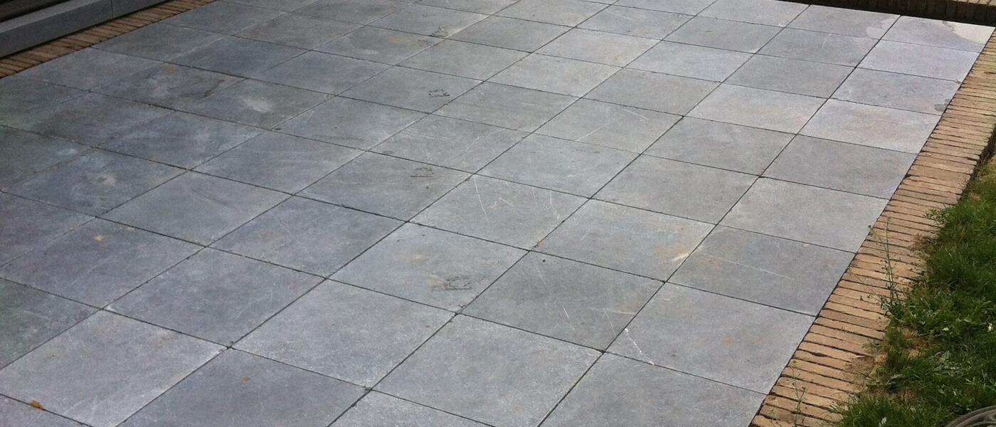 terras blauwsteen kleiklinkers zingem rico verhoestraete