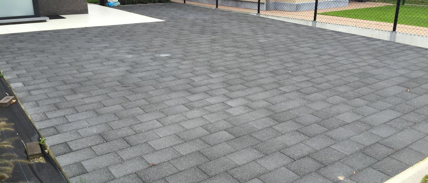 rico verhoestraete betonklinkers maldegem oprit